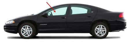 Driver Left Side Front Door Window Door Glass Compatible with Dodge Intrepid/Chrysler Concorde 4 Door Sedan 1998-2000 Models