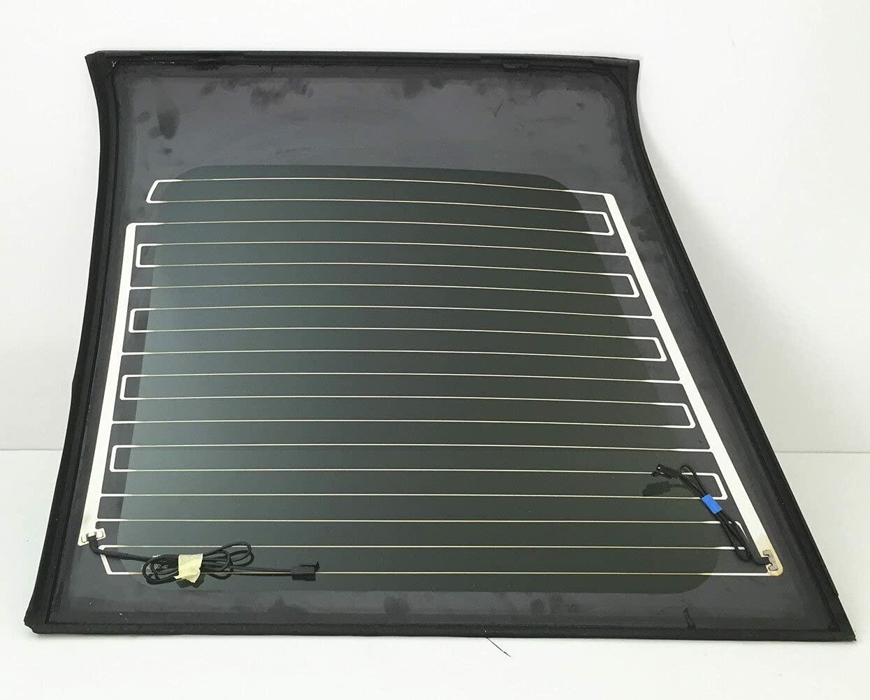 Heated Back Glass Back Window Driver Left Side Compatible with GMC Suburban/Chevrolet Suburban 1993-1999 Models