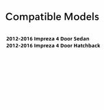Passenger Right Side Front Door Window Door Glass Compatible with Subaru XV Crosstrek 2013-2017 Models
