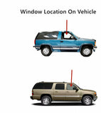 Privacy Passenger Right Side Front Door Window Glass Compatible with Chevrolet / GMC Pickup C1500 K1500 1993-1999 Models/ C2500 K2500 C3500 K3500 1993-2000 Models (Not For Silverado or Sierra)