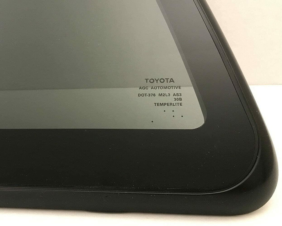 OE Sliding Back Window Glass Without Center Power Slider Compatible with Toyota Tacoma Pickup 2017-2023 Models
