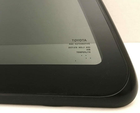 OE Sliding Back Window Glass Without Center Power Slider Compatible with Toyota Tacoma Pickup 2017-2023 Models