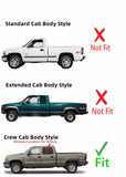 Driver Left Side Rear Door Window Door Glass Compatible with Chevrolet Suburban 1993-1999 Models