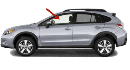 Driver Left Side Front Door Window Door Glass Compatible with Subaru XV Crosstrek 2013-2017 Models