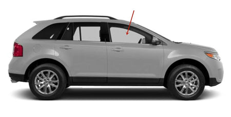 Laminated Passenger Right Side Front Door Window Door Glass Compatible with Ford Edge 2007-2014/Lincoln MKX 2007-2015 Models