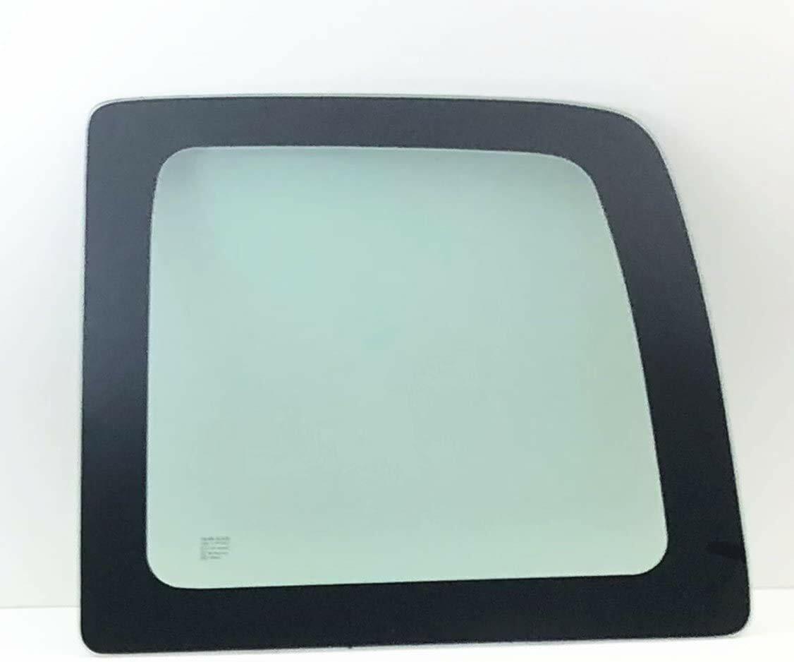 Stationary Back Window Back Glass Passenger Right Side Compatible with Chevrolet Express/GMC Savana 1996-2025 Models