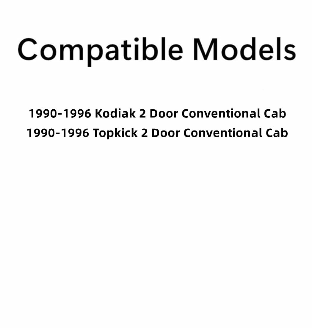 Sliding Back Window Glass Manual Back Slider Compatible with GMC Pickup/Chevrolet Pickup C1500 K1500 1988-1999 Models/ C2500 C3500 K2500 K3500 1988-2000 Models