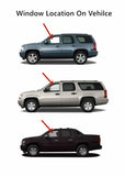 Tempered Privacy Driver Left Side Front Door Window Door Glass Compatible with Chevrolet Tahoe Suburban Avalanche 2007-2011 Models