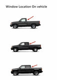 Privacy Stationary Back Window Back Glass Compatible with GMC Sierra Pickup 1999-2006 Models/ Sierra Classic 2007 Models