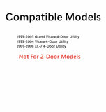 Passenger Right Front Door Window Door Glass Compatible with Suzuki Vitara/Grand Vitara 1999-2005 4 Door Models / XL-7 2004-2006 4 Door Models