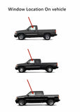 Driver Left Side Front Door Window Door Glass Compatible with GMC Sierra Chevrolet Silverado Pickup 1999-2006 / Sierra Classic Silverado Classic 2007 Models