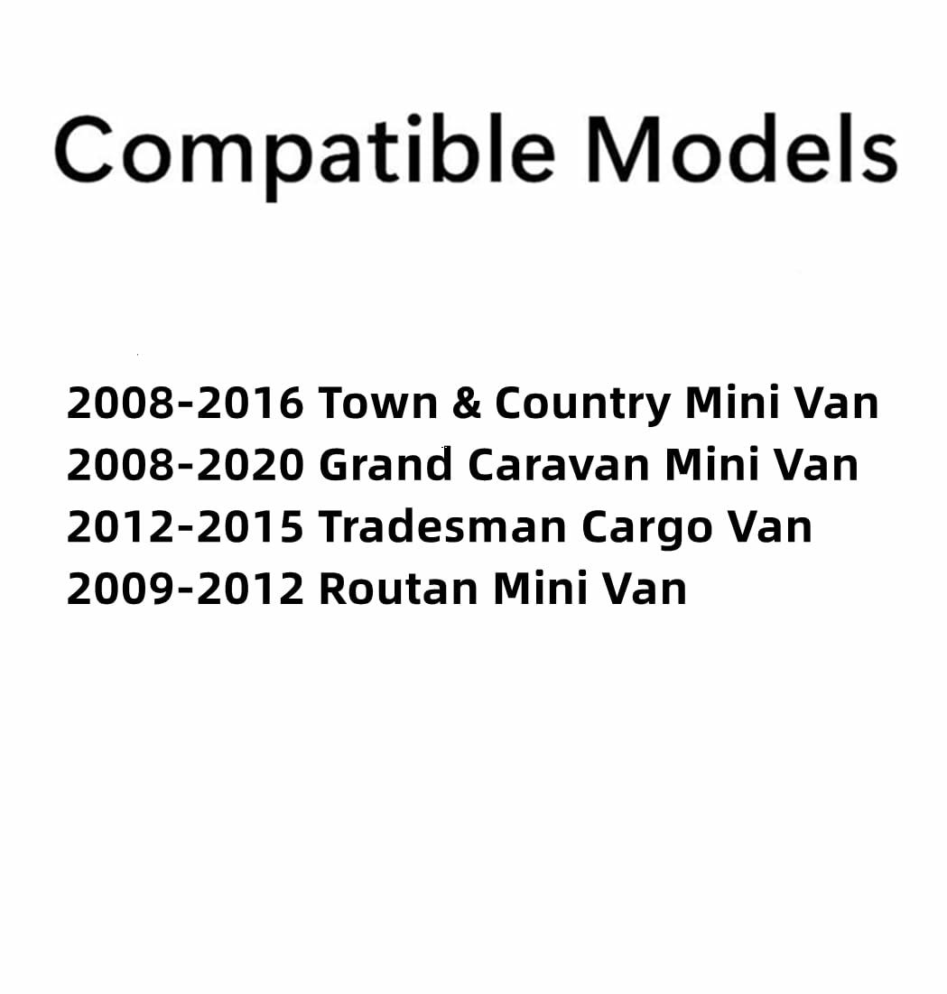 Driver Left Side Front Door Window Door Glass Compatible with Volkswagen Routan Mini Van 2009-2012 Models/Ram Tradesman Cargo Van 2012-2015 Models