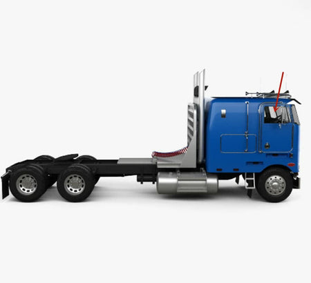 Front Door Window Door Glass Compatible with Peterbilt 300 349 353 357 359 375 379 378 Conventional Cab W/ Vent Glass Style