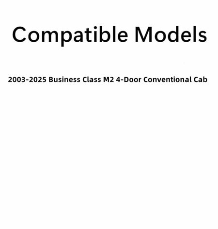 Driver Left Side Front Door Window Door Glass Compatible with Freightliner Business Class M2 2003-2025 Models