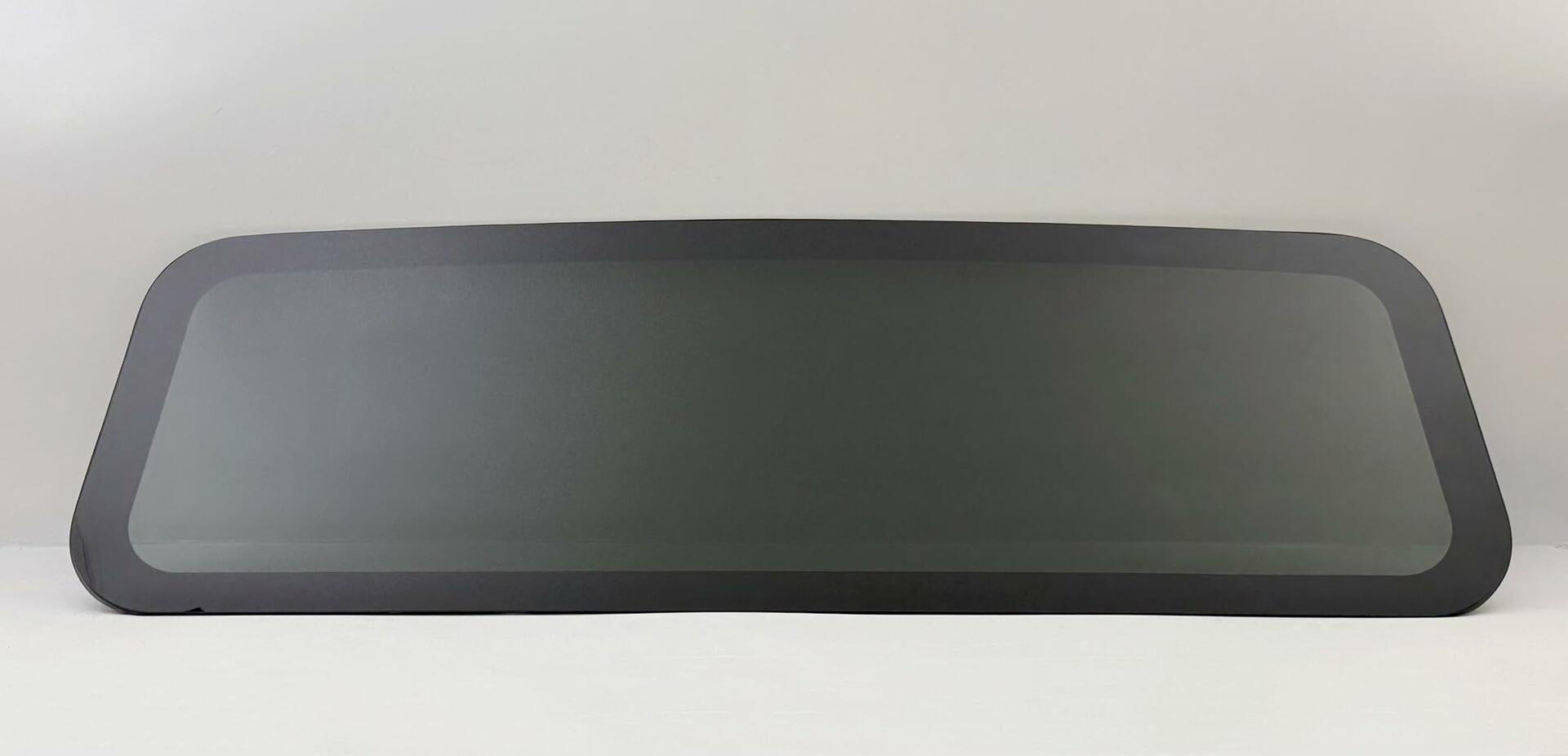 Back Window Back Glass Compatible with Navistar 4000/ 4100/ 4200/ 4300/ 4000/ 7000/ 8000/ CXT/ Dura Star/ MXT/ Pro Star/ RXT/ Terra Star/ Tran Star/ Work Star Models W/ Rubber Molding Around