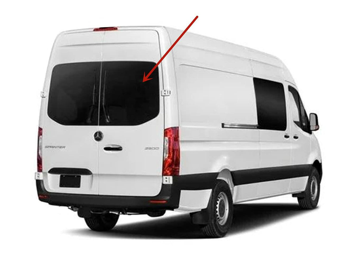 Factory Privacy Tinted Heated Back Window Back Glass Passenger Right Side Passenger Right Side Compatible with Mercedes Benz Sprinter 2010-2018 Models