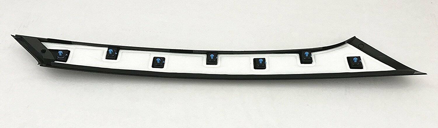 Passenger (R) + Driver Side (L) Pair Of Windshield-Outer Pillar Trim Molding Compatible with Ford Flex 2009-2019 Models