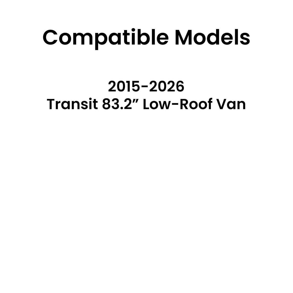 Heated Back Window Back Glass Passenger Right Side Compatible with Ford Transit 83.2" Low-Roof Van 2015-2026 Models (Not for Mid/High Roof Transit, or Transit Connect)