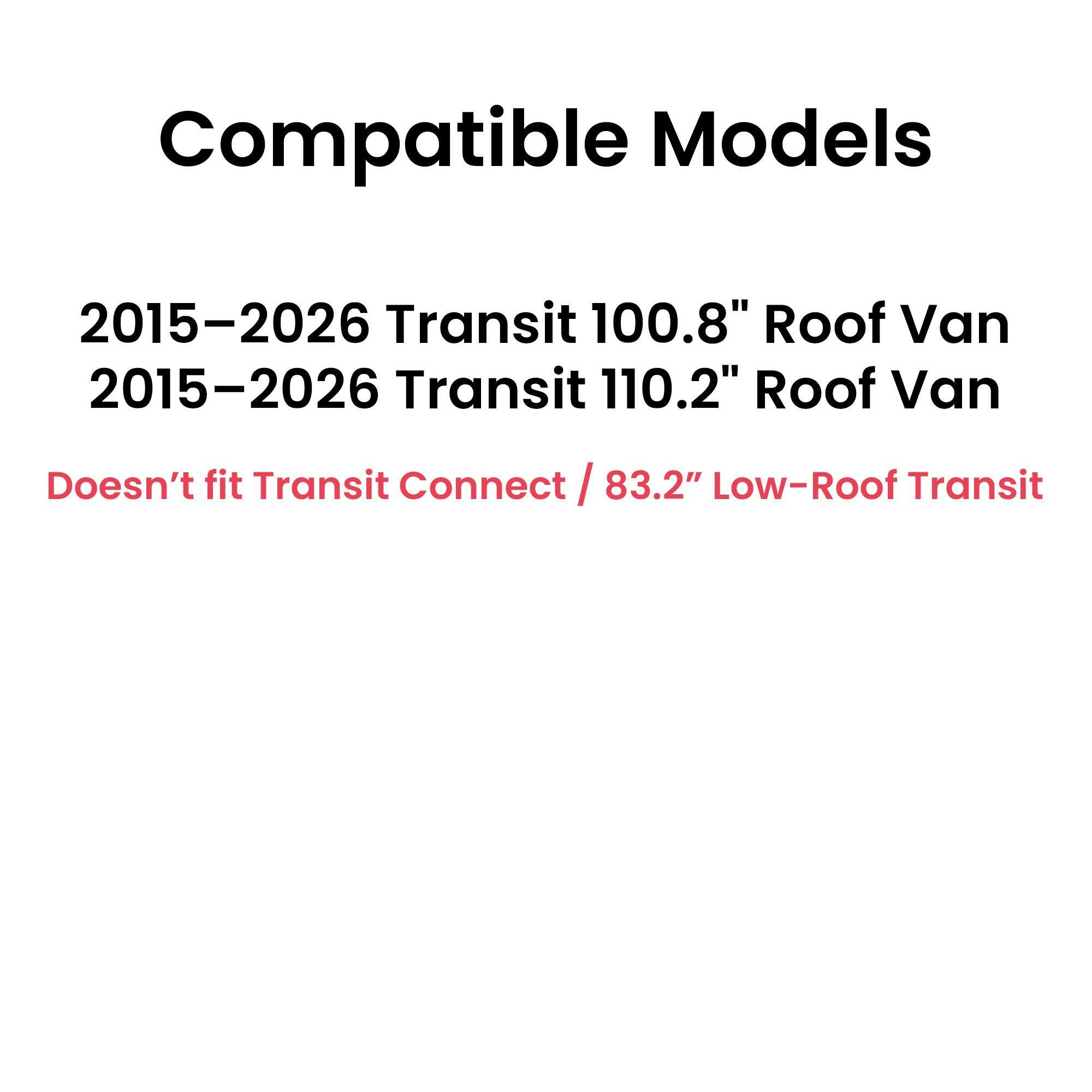 OE Heated Back Window Back Glass Passenger Right Side Compatible with Ford Transit 100.8" Mid-Roof & 110.2" High-Roof 2015-2026 Models (Not for Transit Connect or Low-Roof Transit)
