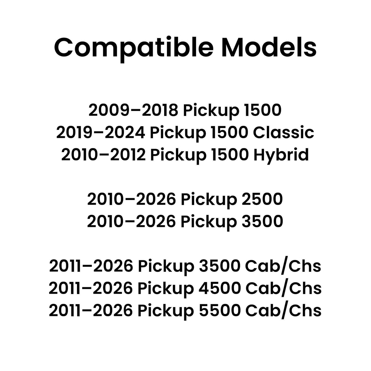 Heated Stationary Back Window Back Glass Compatible with Dodge Dodge Ram Pickup 1500 2009-2018 & 1500 Classic 2019-2024 & 2500 3500 2010-2026 & 3500Cab/Chs 4500 5500 2011-2026 Models