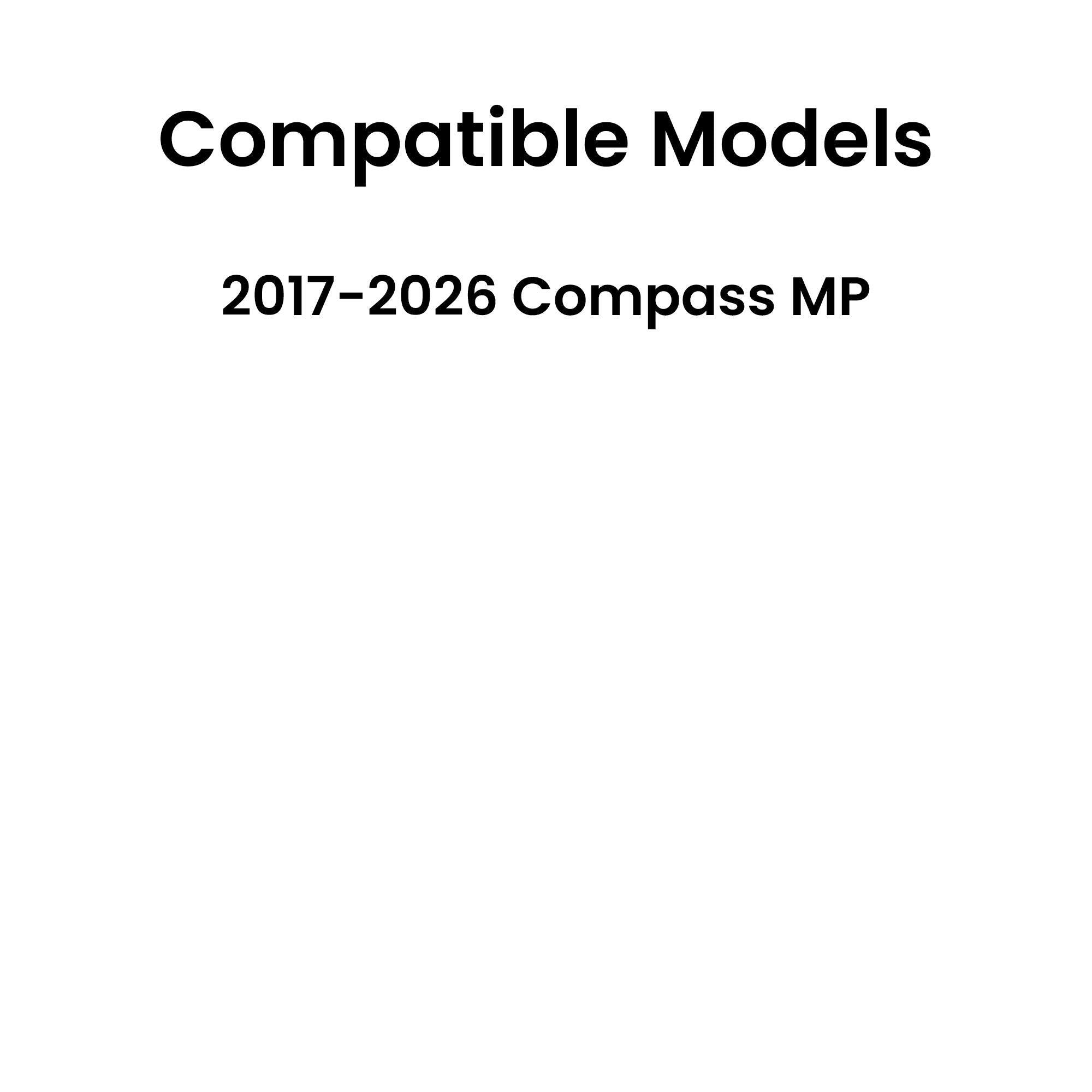 Factory Privacy Back Tailgate Window Back Glass Compatible with Jeep Compass MP 2017-2026 Models (Not For Compass MK)