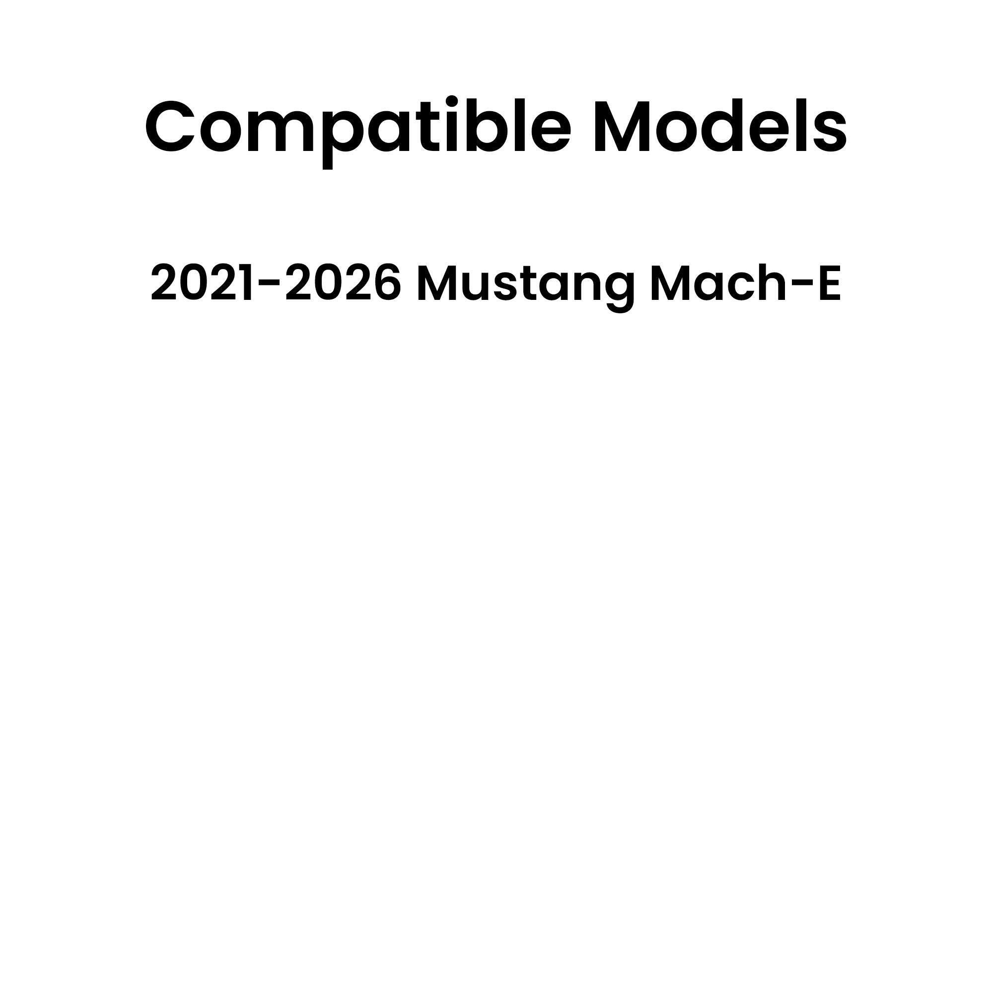 Heated Rear Tailgate Window Back Glass Compatible with Ford Mustang MACH-E 2021-2026 Models