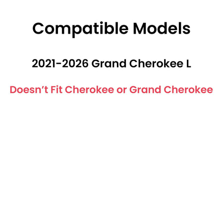 Heated Rear Back Window Back Glass Compatible with Jeep Grand Cherokee L (Long Wheel Base) 2021-2026 Models