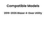 Privacy Driver Left Side Rear Door Window Door Glass Compatible with Chevrolet Blazer 2019-2026 Models (Not For Blazer EV)